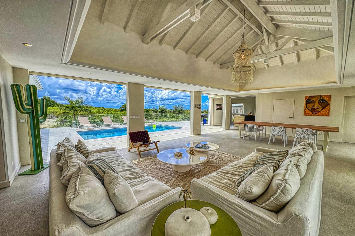 7.Location villa piscine vue mer Saint François Guadeloupe_Vue ensemble 7.Location villa piscine vue mer Saint François Guadeloupe_Vue ensemble